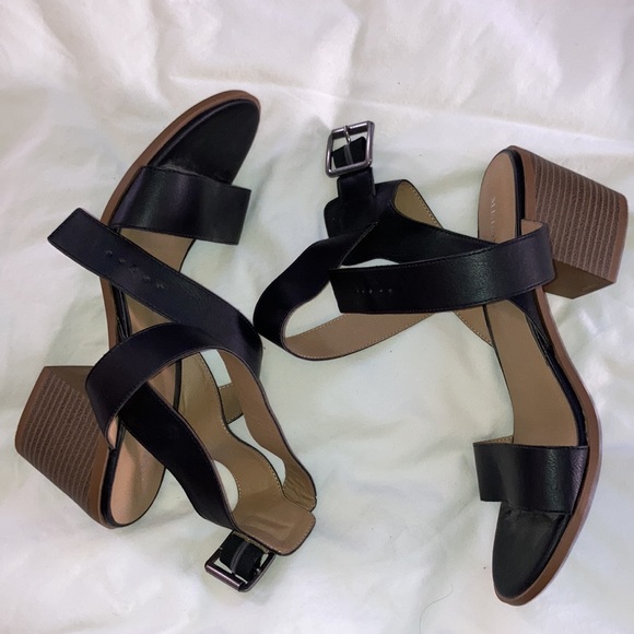 Merona Chunky Heel Shoes with straps at ankle - Picture 8 of 13